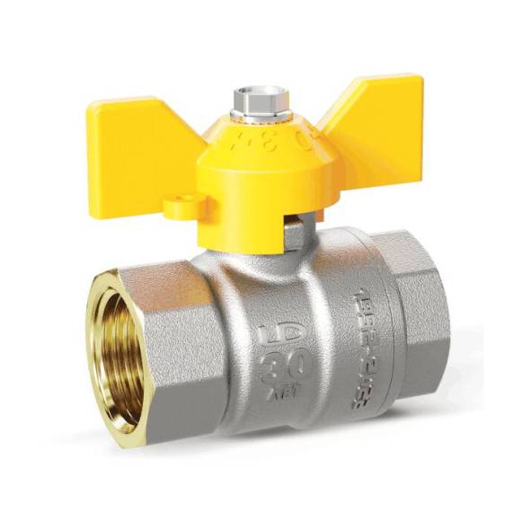 Шаровой кран LD Pride 47.20.В-В.Б газ, 3/4" ВРx3/4" ВР