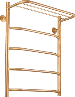 Полотенцесушитель водяной Secado Агата 3 50x80, бронза