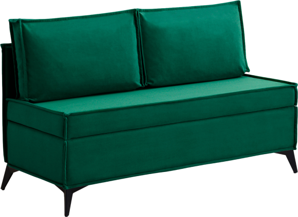 Кухонный диван Norta Loft XS 133x59x80 см велюр vivaldi 11
