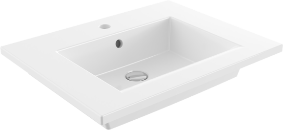 Раковина BOCCHI Milano 1161-001-0126 глянцевая белая