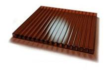 Сотовый поликарбонат NOVOGLASS 04мм (цветной)