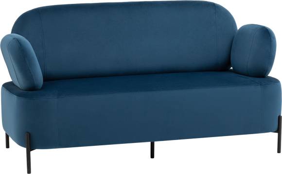 Диван Stool Group Кэнди, велюр синий