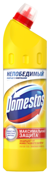 Универсальное моющее средство Domestos лимонная свежесть 750 мл