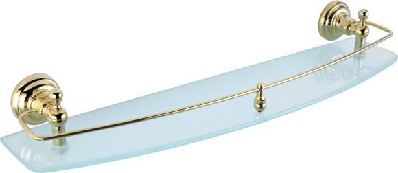 Полка Elghansa Praktic PRK-560-Gold 60 см, золото