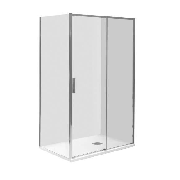 Душевой уголок Aquanet Pleasure Evo AE65-N120-CT 120х100, профиль глянцевый хром, стекло прозрачное Душевой уголок Aquanet Pleasure Evo AE65-N120-CT 120х100, профиль глянцевый хром, стекло прозрачное