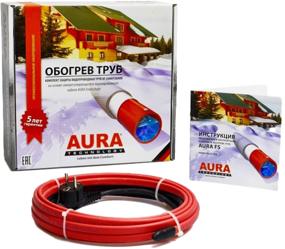 Греющий кабель Aura Technology FS 17-2 2 м, 34 Вт