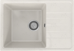 Мойка кухонная Practik PR-M 600-001 белый камень