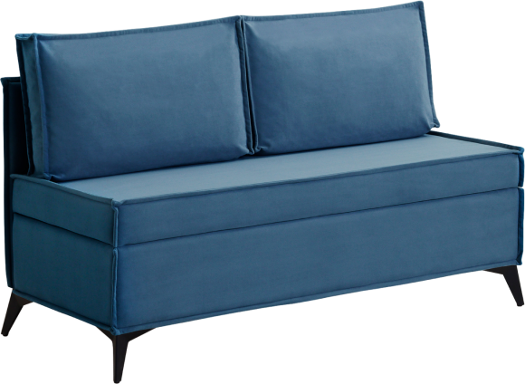 Кухонный диван Norta Loft XS 133x59x80 см велюр vivaldi 13