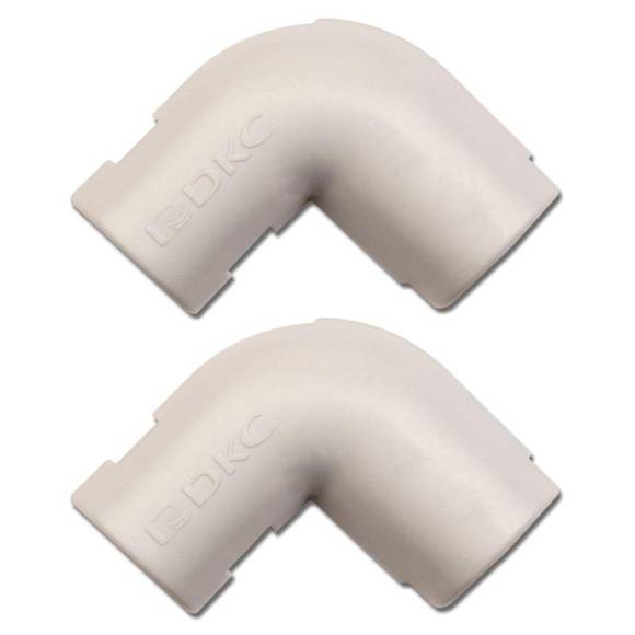 Поворот на 90град. для жестких труб d20 разъемн. IP40 DKC 50520