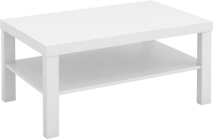 Журнальный столик Riddle Lucky 90x55 белый