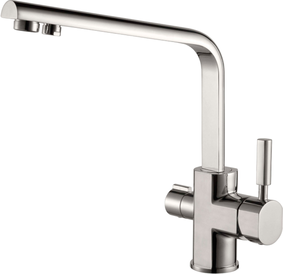 Смеситель для кухни Kaiser Decor 40144-5 серебро