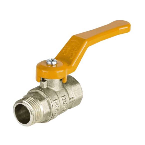 Шаровой кран Dist Стандарт Н421Р газ 1/2" ВРx1/2" НР