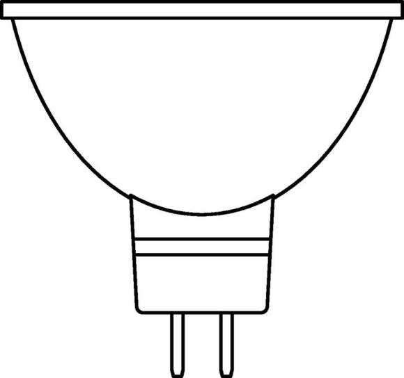 Лампа светодиодная LED Value LVMR1650 6SW/840 6Вт GU5.3 230В 10х1 RU OSRAM 4058075582637