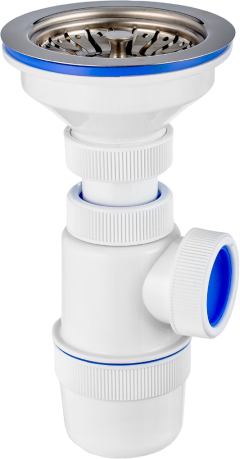 Сифон для мойки Virplast Элит 30986147