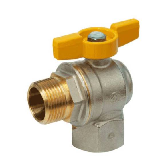 Шаровой кран Giacomini R781 R781GBX005 1", вн-нар, ручка бабочка