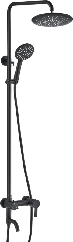 Душевая стойка WesnaArt Eko EKO05-314 черная