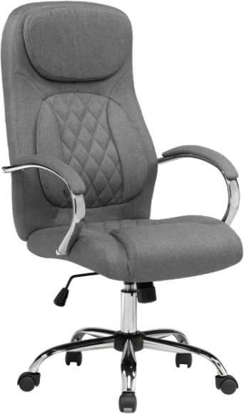 Кресло руководителя Woodville Tron gray fabric