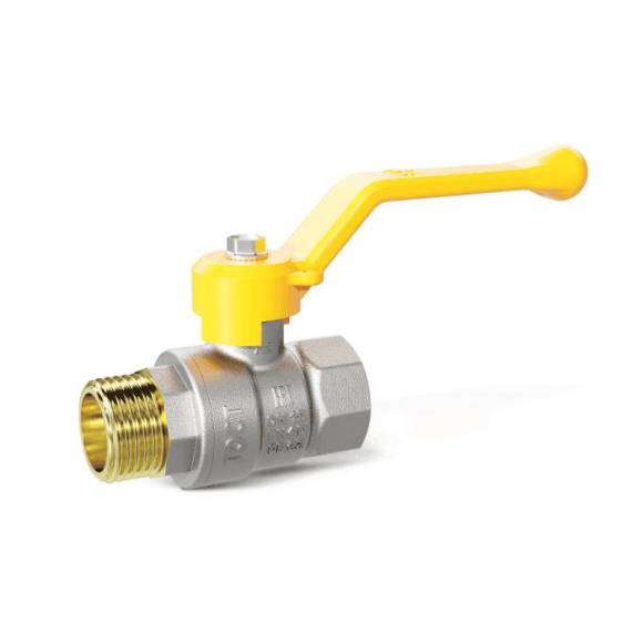 Шаровой кран LD Pride 47.20.В-Н.Р газ, 3/4" ВРx3/4" НР