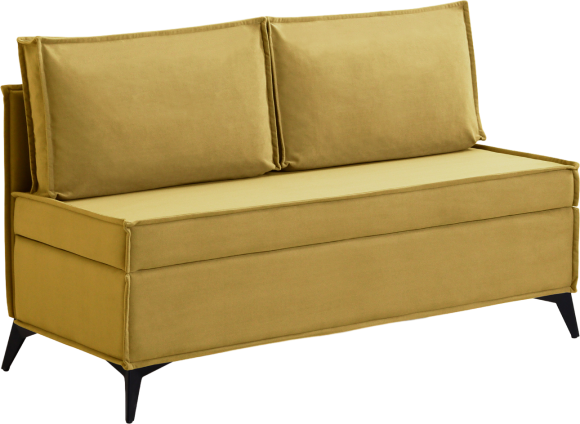 Кухонный диван Norta Loft XS 133x59x80 см велюр vivaldi 33