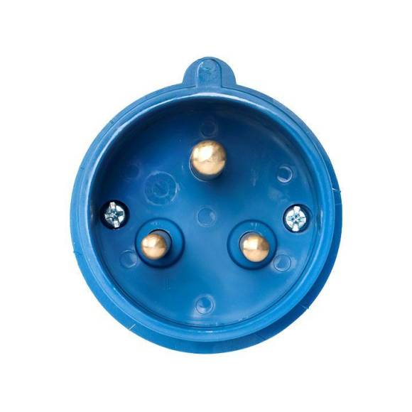 Вилка переносная 023 32А 2P+PE 220В IP44 EKF ps-023-32-220 Вилка переносная 023 32А 2P+PE 220В IP44 EKF ps-023-32-220