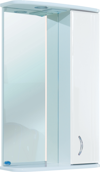 Зеркало Bellezza Астра R 50 белое