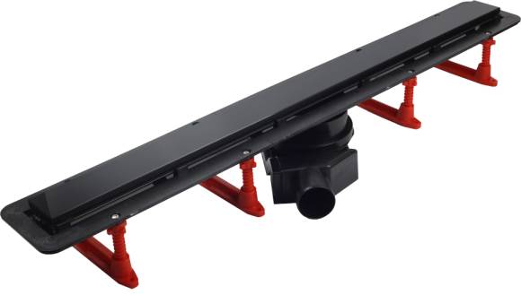 Душевой трап (лоток) Pestan Confluo Frameless Line 850 black glass