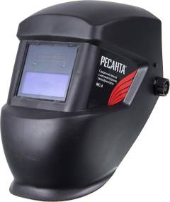 Маска сварочная МС-4 (без регулир. чувств. и задержки времени; задержка откр. 0.5с; сенсор чувств. пост.; светофильтр; ТСК 2101) Ресанта 65/34 Маска сварочная МС-4 (без регулир. чувств. и задержки времени; задержка откр. 0.5с; сенсор чувств. пост.; светофильтр; ТСК 2101) Ресанта 65/34