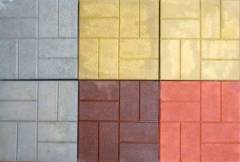 Тротуарная плитка "Квадрат 8 кирпичей"