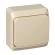 Переключатель проходной 1-кл. ОП Этюд 10А IP20 крем. SE BA10-004K