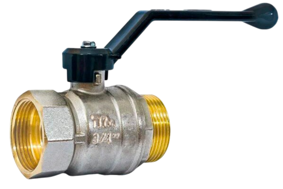 Шаровой кран TeRma NEOS 32023 3/4", вн-нар, ручка рычаг