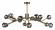 Люстра на штанге Loft it Orion Smoky 10021/18