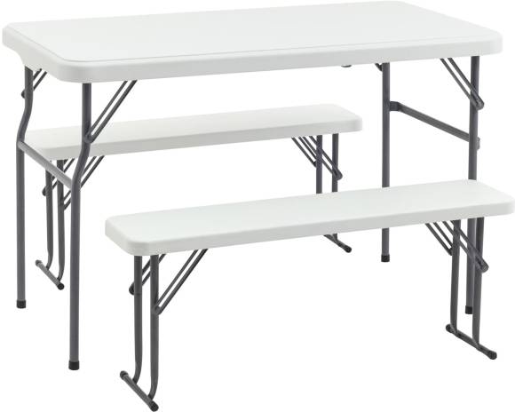 Комплект садовой мебели Stool Group Кейт белый