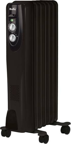 Напольный обогреватель Ballu Classic Black BOH/CL-07BRN 7 секций