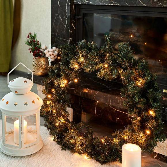 Гирлянда светодиодная универсальная 20м 200LED тепл. бел. 16Вт IP20 с контроллером Neon-Night 304-116 Гирлянда светодиодная универсальная 20м 200LED тепл. бел. 16Вт IP20 с контроллером Neon-Night 304-116