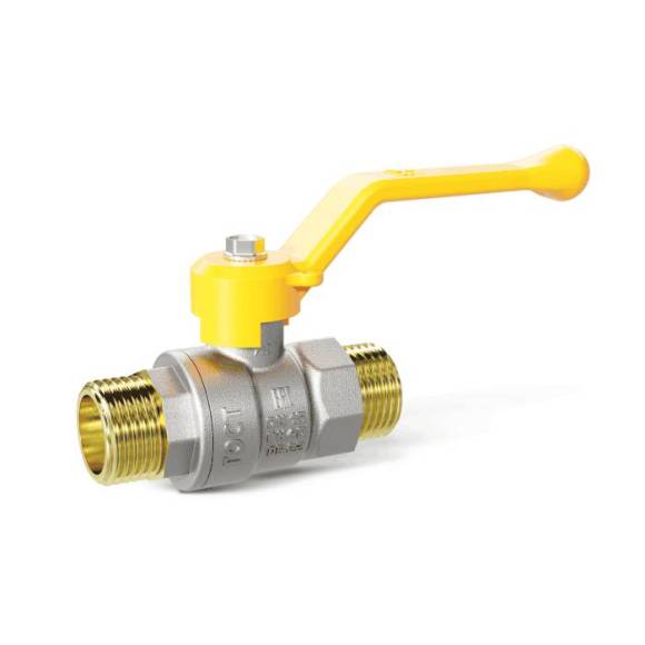 Шаровой кран LD Pride 47.20.Н-Н.Р газ, 3/4" НРx3/4" НР