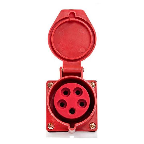 Розетка наружн. уст. 32А 380В 3P+РЕ+N IP44 (125) EKF ps-125-32-380 Розетка наружн. уст. 32А 380В 3P+РЕ+N IP44 (125) EKF ps-125-32-380