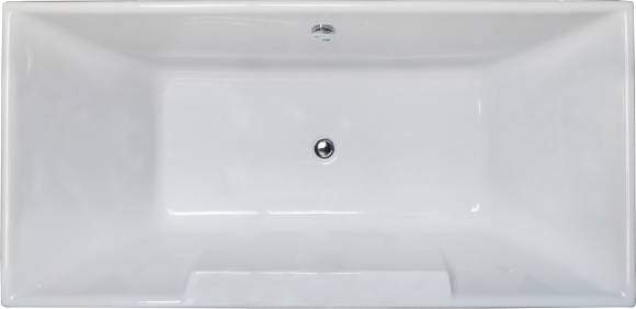 Акриловая ванна Royal Bath Triumph RB 665101 170x90 см, пристенная, белая, с каркасом, с экранами