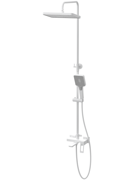 Душевая стойка Haiba HB24732-8 белая Душевая стойка Haiba HB24732-8 белая