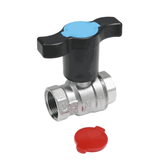 Шаровой кран Giacomini R851TH R851TX003 1/2", вн-вн, Т-рукоятка