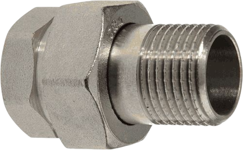 Американка TeRma 06291 прямая, 1/2" ВРx1/2" НР