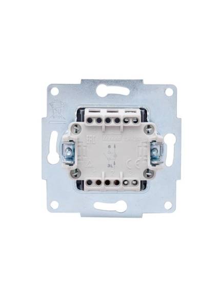 Выключатель 1-кл. СП Vesna с индикацией механизм бел. LEZARD 742-0288-111 Выключатель 1-кл. СП Vesna с индикацией механизм бел. LEZARD 742-0288-111