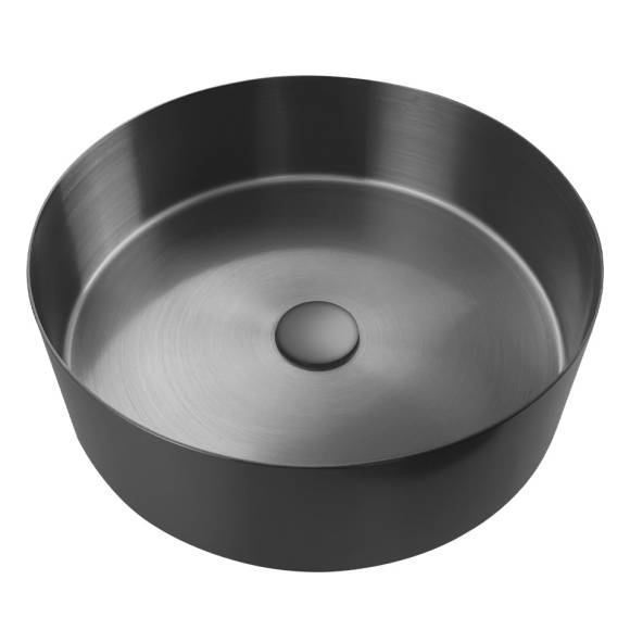 Накладная раковина AltroBagno Luna 001002 MtGr, оружейная сталь