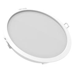 Светильник светодиодный Eco Class Downlight DL 840 WT 18Вт 4000К IP44 1710лм ДВО даунлайт кругл. встраив. ультратонкий LEDVANCE 4058075644274