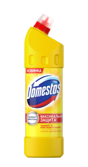 Универсальное моющее средство Domestos лимонная свежесть 1 л