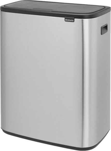 Мусорное ведро Brabantia Bo Touch Bin 223082 60 л, стальное