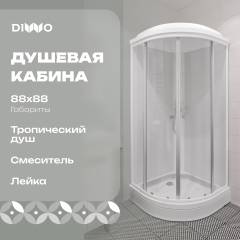 Душевая кабина DIWO Анапа 90х90 низкий поддон