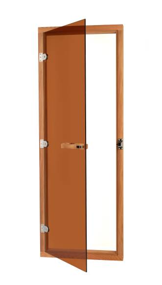 Дверь для сауны Sawo 730 - 4SGD 690mm х 1890mm Бронза с порогом