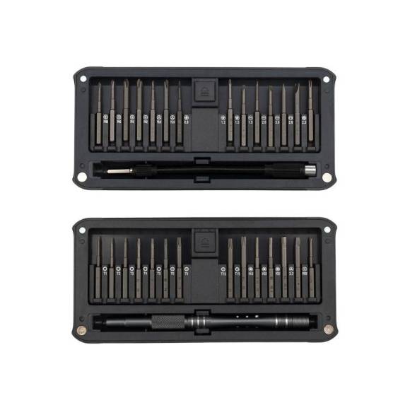 Набор отверток для точных работ RA-02 30 предметов Kranz KR-12-4752 Набор отверток для точных работ RA-02 30 предметов Kranz KR-12-4752