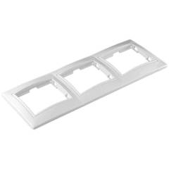 Рамка 3-м СП Севиль горизонт. бел. UNIVersal С0045 Рамка 3-м СП Севиль горизонт. бел. UNIVersal С0045