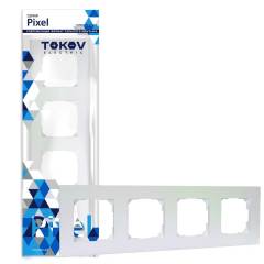 Рамка 4-м Pixel универс. перламутр. TOKOV ELECTRIC TKE-PX-RM4-C04 Рамка 4-м Pixel универс. перламутр. TOKOV ELECTRIC TKE-PX-RM4-C04